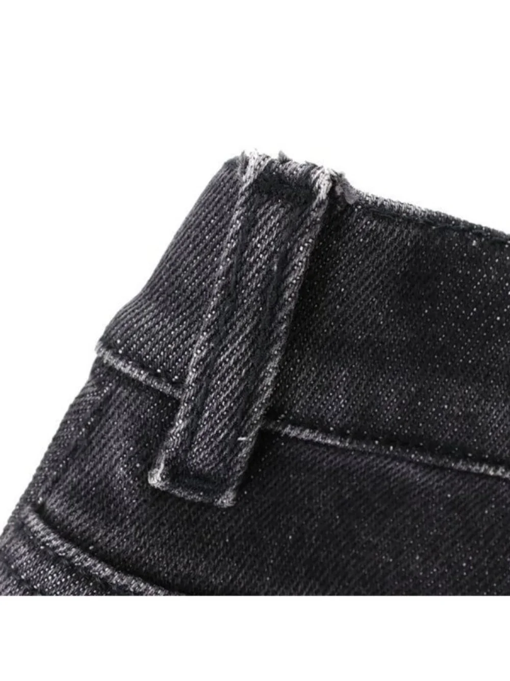Chanel Denim Pants Black